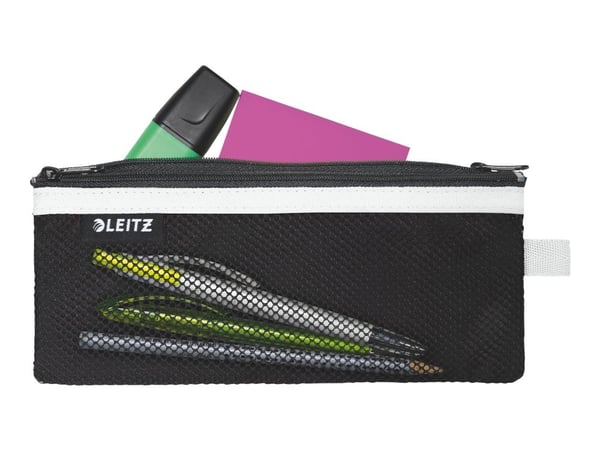 Leitz WOW Travel Medium - Pung for personal belongings / medicine / pen / cable - nylon - svart