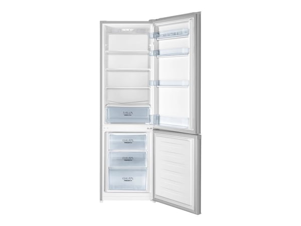 Gorenje RK4182PS4 - Kjøleskap/fryser - bunnfryser - bredde: 55 cm - dybde: 55.7 cm - høyde: 180 cm - 269 liter - Klasse E - grå