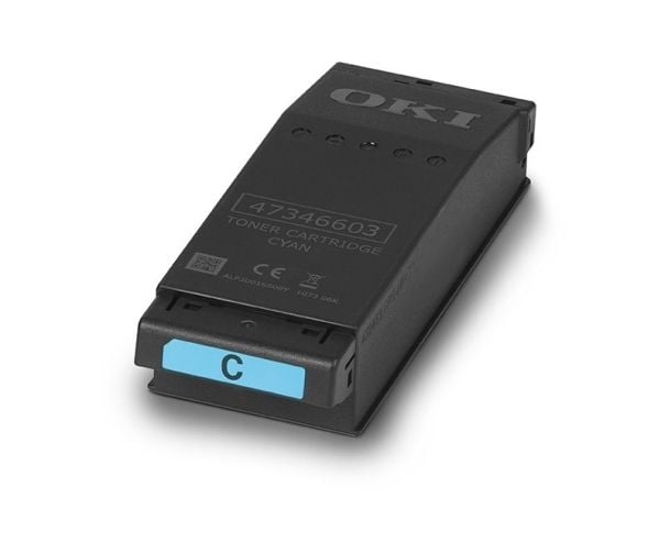 OKI - Cyan - original - tonerpatron - for OKI C650DN, C650dn - 2AC; C600 Series C650DN