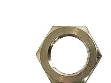 Acel møtrik - Messing - 6-kant - 10 mm