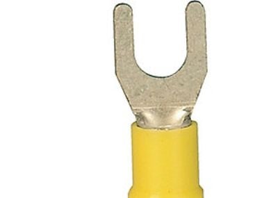 Haarukan kaapelikenkä Punainen M5 - 0,5-1,5 Mm2 - (100 kpl)