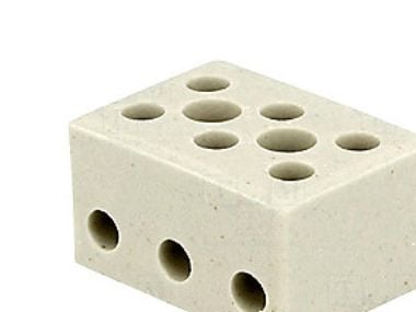 posliininen kruunupesä 3x6mm2 - 157-3 #Kruunupesät 3X6 Mm²