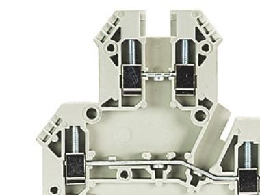 WIELAND Etageklemme skrue 5/2,5 mm² WKN 2,5E/U V0 grå