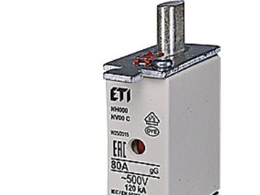 Eti-Polam kombinationssäkringsinsats NH00C 80A gG/gL 500V WT-00C (004181213)