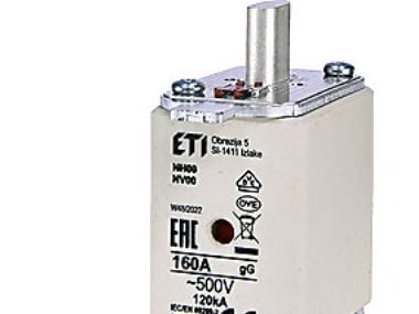 Sikring NH 00 160A 500V gL/gG