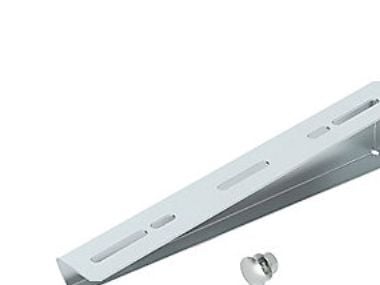 OBO konsol MWA 12 FS - för kabelstegbredd 310 mm, elgalvaniserad