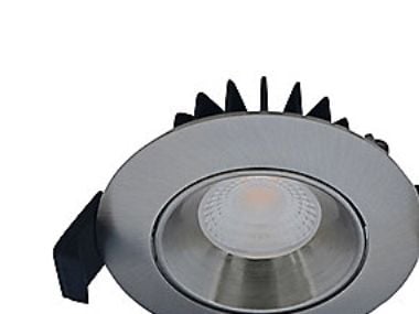 Downlight Velia Low Profile 5W 3000K Cri>95 rund, børstet alu
