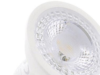 Nordtronic - LED-pære for søkelys - GU10 - 5 W - klasse G - 3000 K