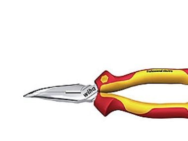Wiha Z 05 1 06, Kärkipihdit, Terästä, Punainen, Keltainen, 16 cm, 153 g