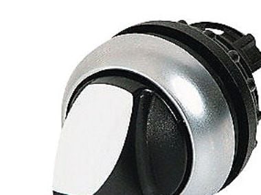 Eaton M22-WRLK3-W, Vipukytkin, Muovi, Musta, Titaani, Valkoinen, IP66, 29,7 mm, 45,9 mm