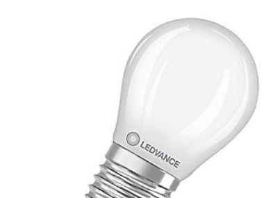 LEDVANCE LED-kruunu matta 250lm 2.8W/827 (25W) E27 himmennettävä