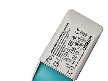 Osram HTM 105/230…240, Elektronisk lystransformator, Blå, Hvit, 230 - 240 V, 11.4 V, 50 - 60 Hz, 10,8 cm
