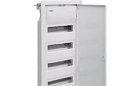 Gruppetavle 4R 48M 4x12 modul, planforsænket, VH48DKN