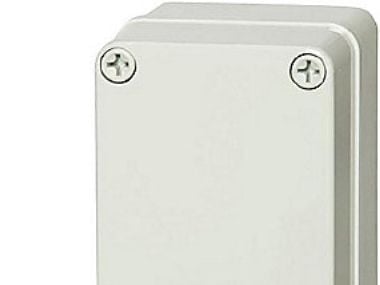 FIBOX Montageboks ABS 140 x 170 x 95 mm, IP 67, RAL7035, Piccolo-sarja FIBOX Montageboks ABS 140 x 170 x 95 mm med gråt dæksel IP 67, RAL7035, Picc...