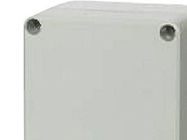 FIBOX Montageboks ABS 80 x 82 x 65 mm med gråt dæksel IP 66 og IP 67 Euronord-sarjan tuotteet