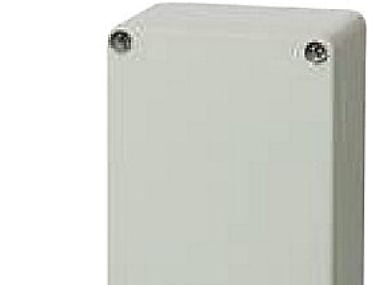 FIBOX Montageboks ABS 80 x 120 x 55 mm med gråt dæksel IP 66 og IP 67 Euronord-sarjan tuotteet