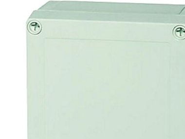 Fibox ABS 95/60 HG Asennuskaappi 100 x 100 x 60 ABS, Polyamidi Gråhvid (RAL 7035) 1 stk