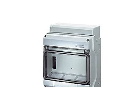 Hensel 4012591107071 KV 1509 Pieni jakotukki Pinta-asennettava Jakoalueiden lukumäärä = 9 Rivien lukumäärä = 1