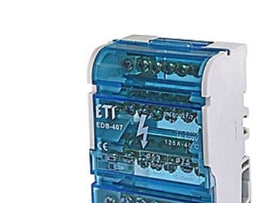 Eti-Polam jakelulohko 125A 4P 4P 7-nastainen EDB-407
