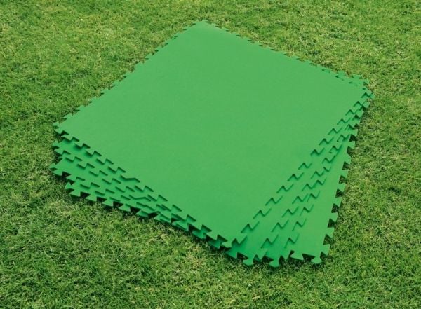Bestway poolunderlag/botten skydd 72 st (8 set) 78 x 78 cm