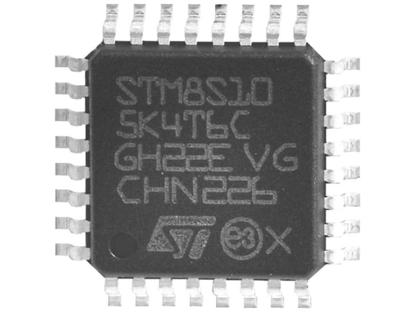 STMicroelectronics inbyggd mikrokontroller LQFP-32 8-bit 16 MHz antal I/O 25 tray