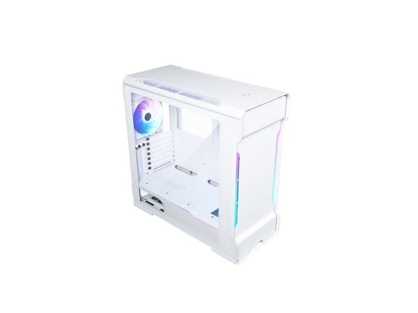 Phanteks EVOLV X, Midi Tower, PC, Hvit, ATX, EATX, Micro ATX, Mini-ITX, Aluminium, Stål, Herdet glass, Spilling