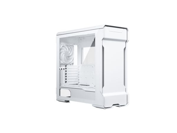 Phanteks EVOLV X, Midi Tower, PC, Hvit, ATX, EATX, Micro ATX, Mini-ITX, Aluminium, Stål, Herdet glass, Spilling