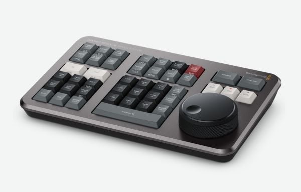 Blackmagic DaVinci Resolve Speed Editor - Tastatur - Bluetooth, USB-C