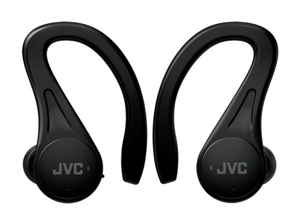 JVC HA-EC25T - Form - True wireless-hodetelefoner med mikrofon - i øret - over-øret-montering - Bluetooth