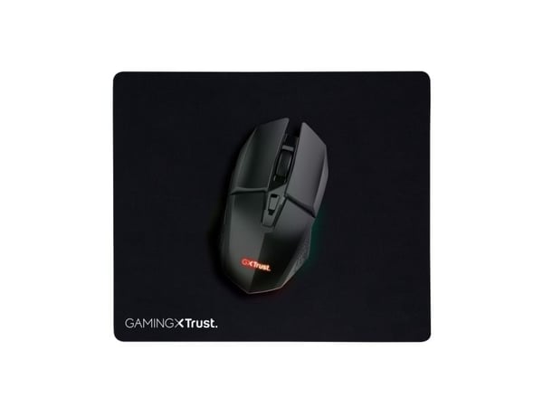 Trust GXT 112 Felox - Mus - 6 knapper - trådløs, kablet - USB, USB-C - svart