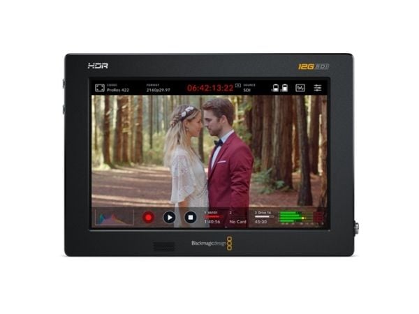 Blackmagic Video Assist 12G HDR - LCD / DVR-kombo - farge - på kamera - 7" - Høyoppløsning