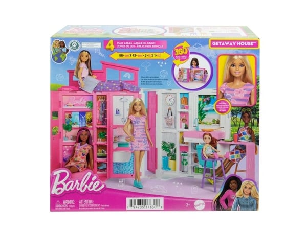 Barbie Getaway House Doll and Playset