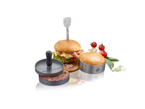 3-delt burgersett GEFU BBQ G-89494