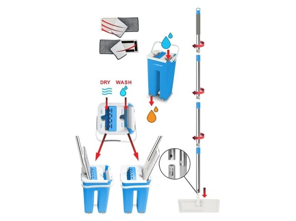 Mopp Esperanza Perfect Clean EHS004 med hink