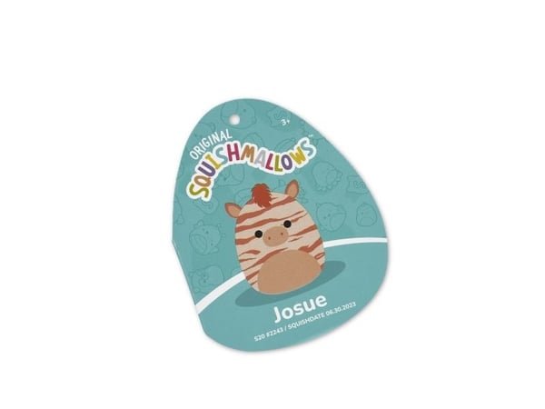 Squishmallows P18 pehmolelu 50 cm Josue Zebra