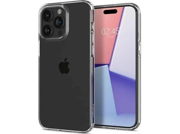 Spigen ACS06699, Suojus, Apple, iPhone 15 Pro, 15,5 cm (6.1"), Läpinäkyvä