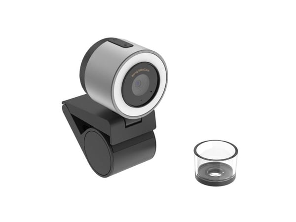 BenQ IdeaCam S1 Plus - Webcam / document camera - farge - 8 MP - 3264 x 2448 - fastfokal - lyd - USB 2.0 - MJPEG - DC 5 V