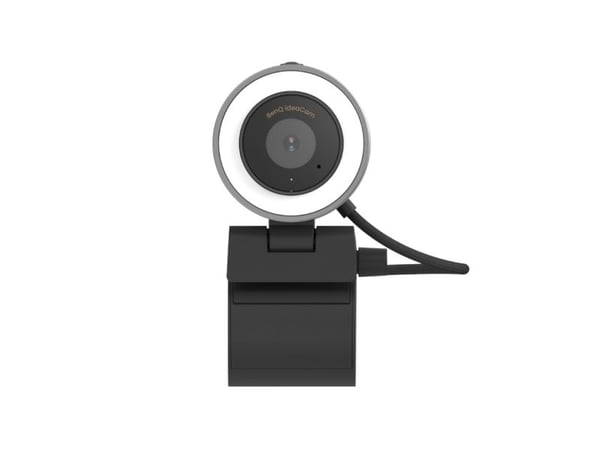 BenQ IdeaCam S1 Plus - Webcam / document camera - farge - 8 MP - 3264 x 2448 - fastfokal - lyd - USB 2.0 - MJPEG - DC 5 V