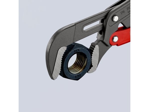 KNIPEX rørtang S-gab, grå pulvercoated, 420 mm