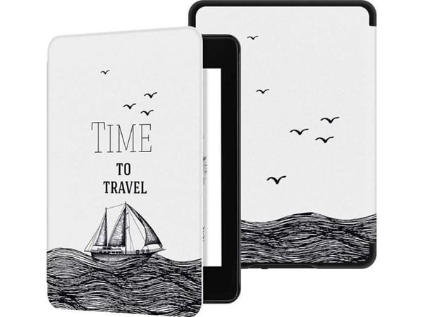 Tech-Protect Graphic etui til Kindle Paperwhite 1/2/3 Time to Travel