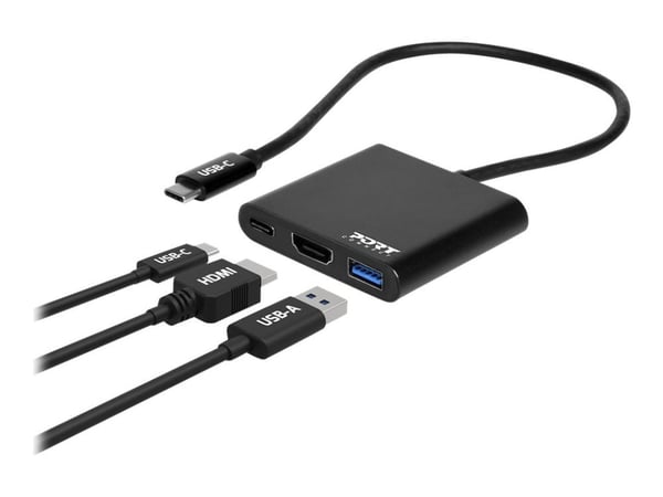 PORT connect Mini - Dockningsstation - USB-C - HDMI
