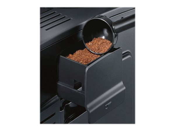 Siemens TE653311RW, Espressokone, 1,7 L, Kahvipavut, Sisäänrakennettu jauhin, 1500 W, Musta, Hopea