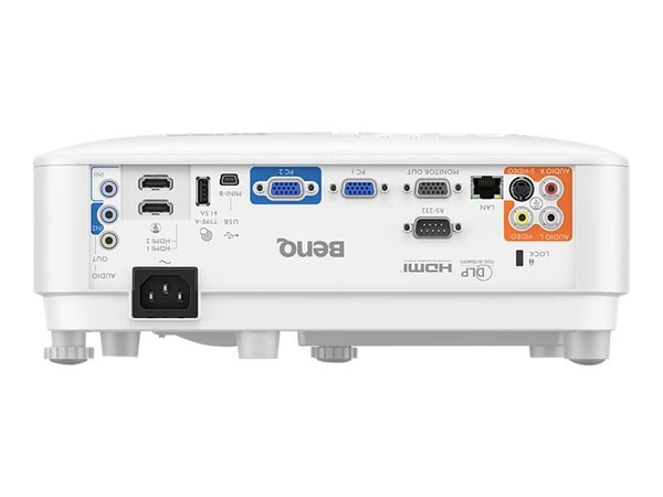 BenQ MW826STH - DLP-projektor - portabel - 3D - 3500 ANSI-lumen - WXGA (1280 x 800) - 16:10 - 720p - kortkast fast linse