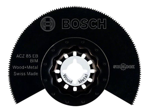 Bosch Starlock ACZ 85 EB - Segmentsagblad - for tre, metall, sandwichmaterialer, laminat, parkett - 85 mm