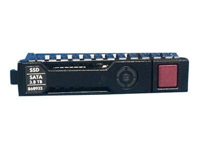 HPE - SSD - Read Intensive - 3.84 TB - hot-swap - 2.5" SFF - SATA 6Gb/s - med HPE Smart Carrier
