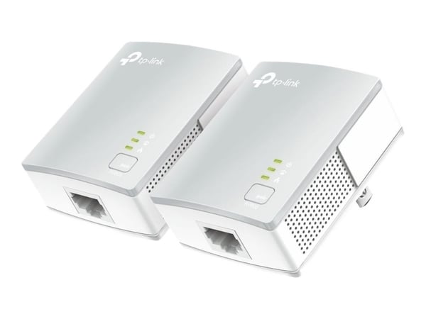 TP-Link TL-PA4010KIT - Silta - HomePlug AV (HPAV) - liitettävissä seinäpistorasiaan (2 kpl) (TL-PA4010KIT)