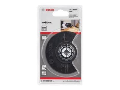 Bosch Starlock ACZ 85 EB - Segmentsagblad - for tre, metall, sandwichmaterialer, laminat, parkett - 85 mm