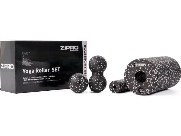 Yoga Roller Massasjesett 4 deler