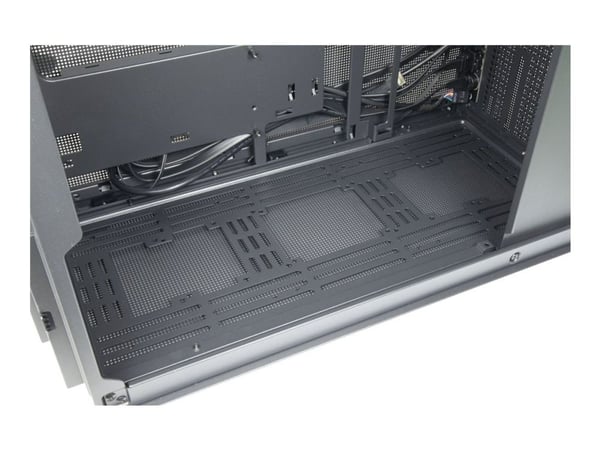Inter-Tech IM-2 Expander - Mikrotårn - micro ATX - ingen strømforsyning (ATX12V / SFX12V) - USB/lyd