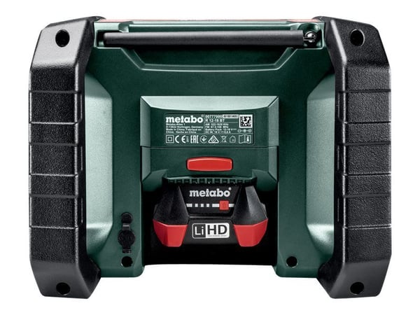 Metabo R 12-18 DAB+BT - Jobsite DAB radio